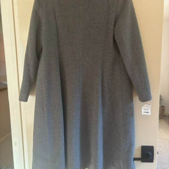 NWT Sz 10 Cinzia Rocca Icons Wool Cashmere Blend Coat - Picture 9 of 11